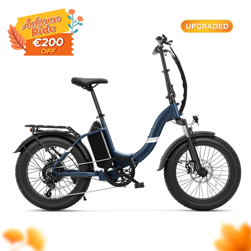 Touroll S2/S2 Pro Folding Fat Tire Electric Bike