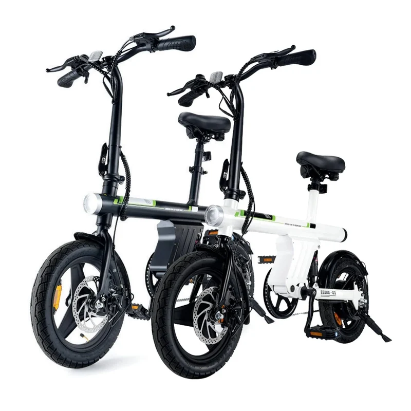 isinwheel U1 Bicicleta eléctrica (negro + blanco)
