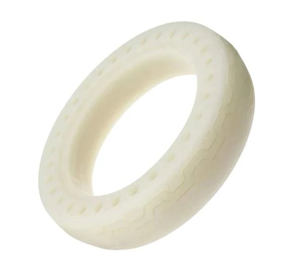 Hohtava täyskumirengas 8,5" x 2" - Vihreä