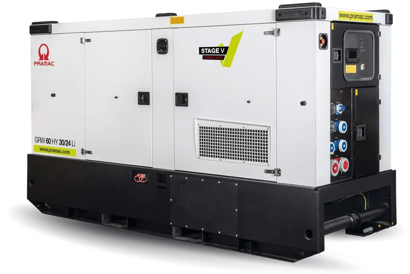 Générateur hybride PRAMAC GRW60I/S5 HY 30/24Li