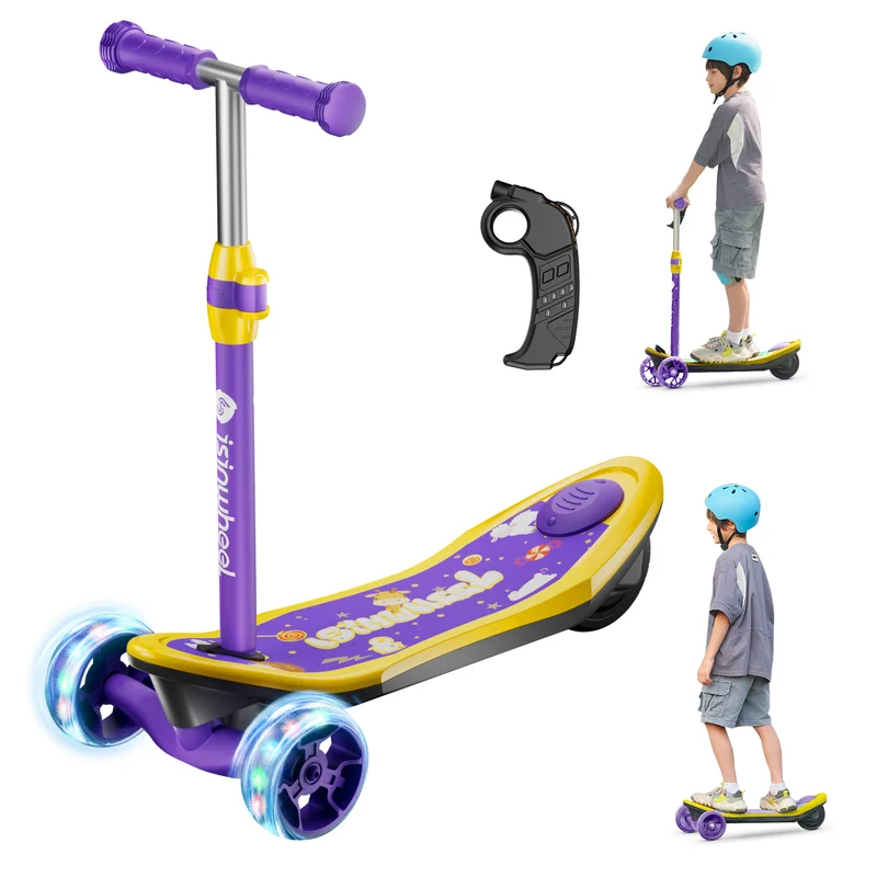 isinwheel MiniSpider Patinete eléctrico infantil 2 en 1