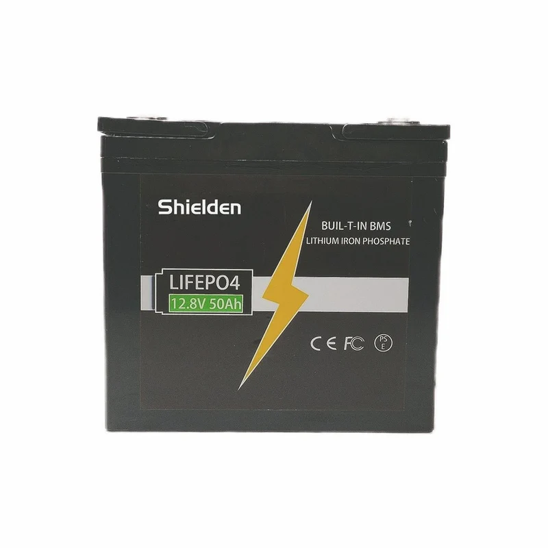 12.8V 50Ah Lifepo4 energilagringsbatteri för hemmahusbil marin