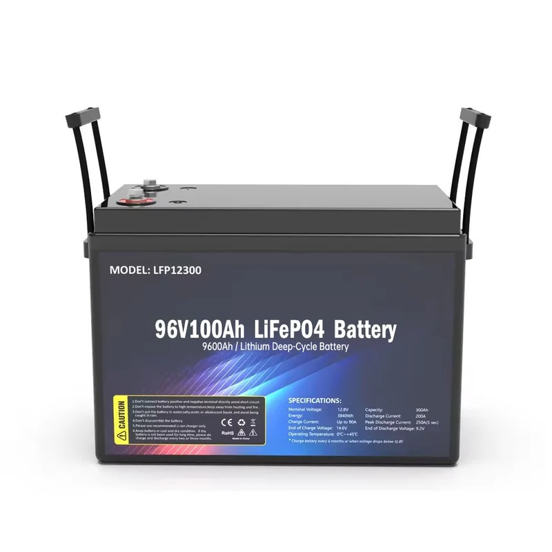 SS-96V100AH ​​9600wh reservbatteri