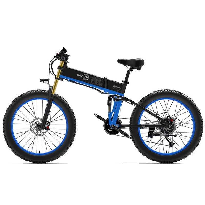 GTXR & Bezior X Plus Electric Mountain Folding Bike