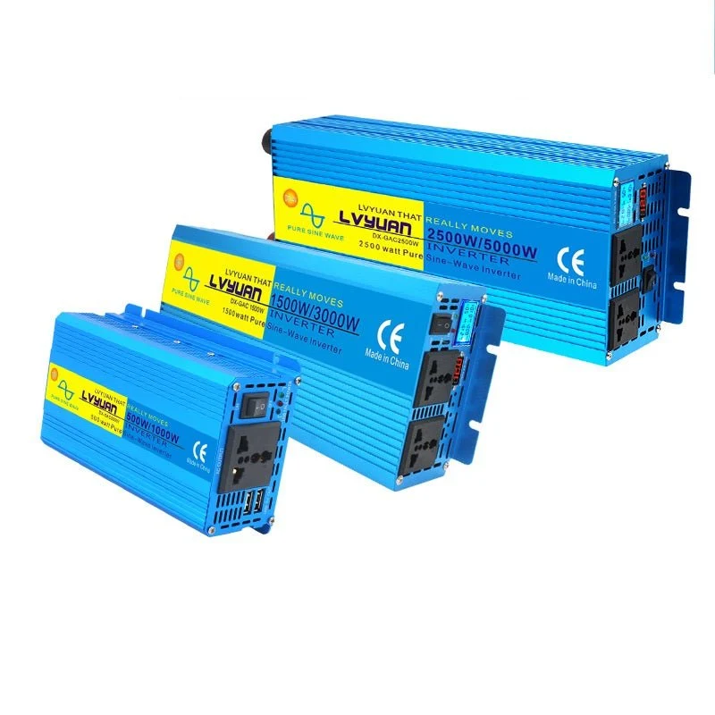 Sine Wave 350w-3000w High Power 12v-72v till 110v-240v inverter