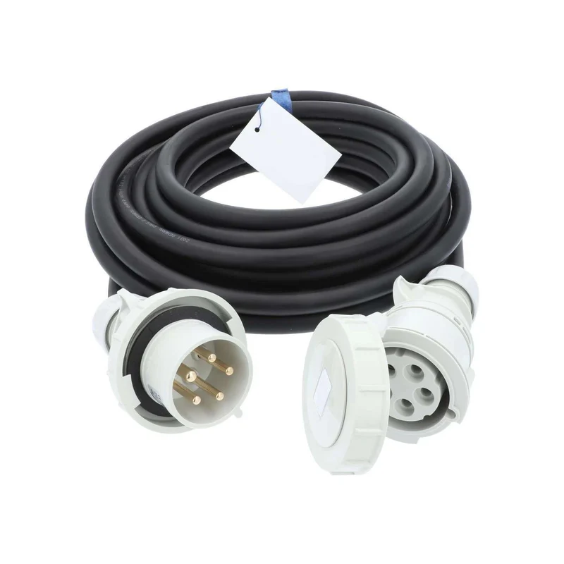 Câble d'alimentation 1h CEE 400V 32A 6mm² IP67