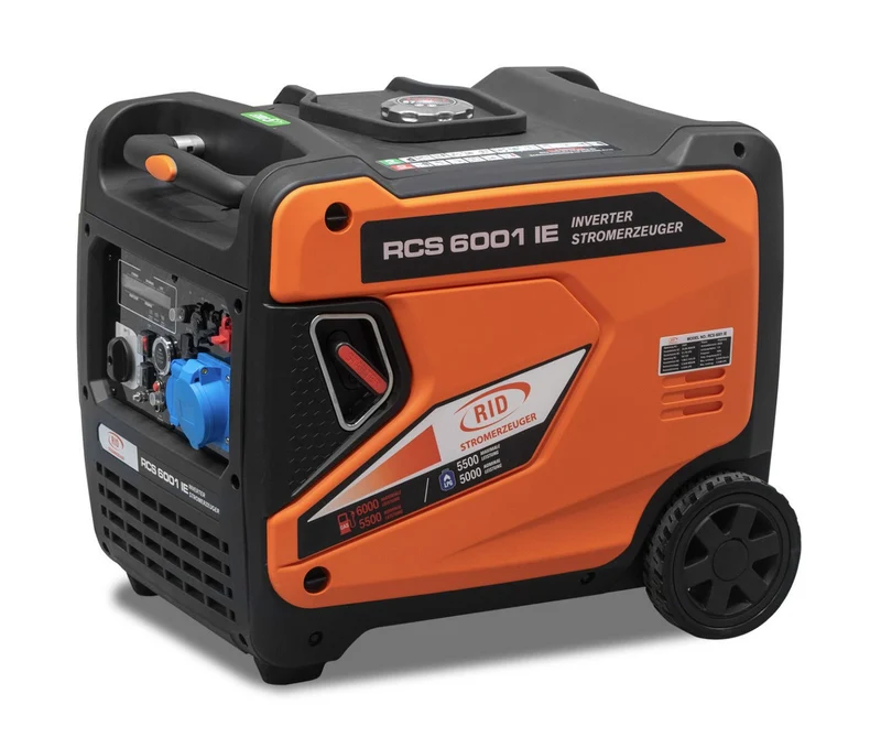 Groupe électrogène RID RCS 6001 lE générateur onduleur DUAL FUEL