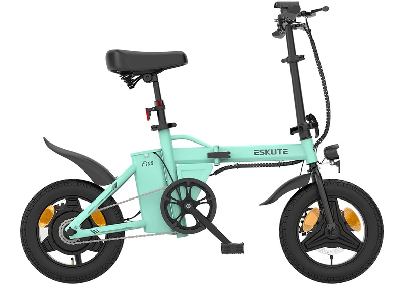 GTXR &ESKUTE F100 Mini-Faltbares Elektrofahrrad