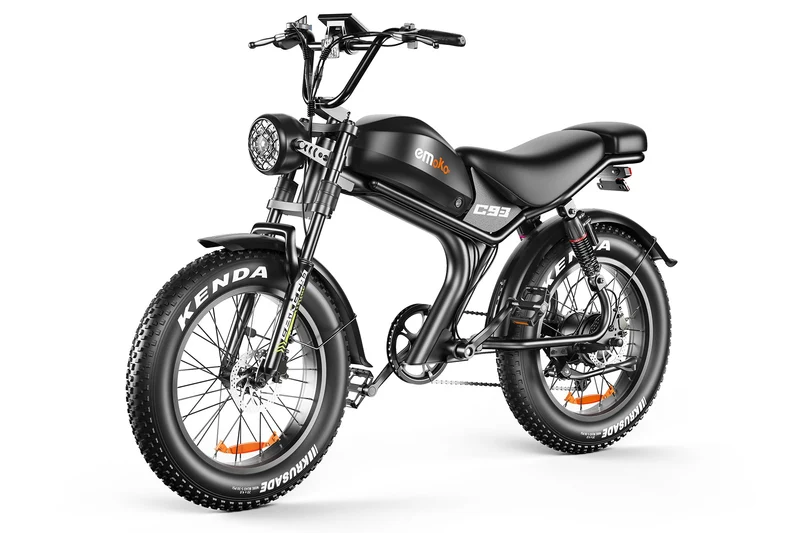 GTXR & Emoko C93 48V 20Ah Batterie Fast Moped-style Ebike Fat Tire 1000w Motor for adults