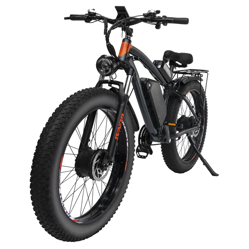 GUNAI GN88 Dual Motor Electric Mountain Bike 2000W,48V 22AH Removebel Lithium Battery
