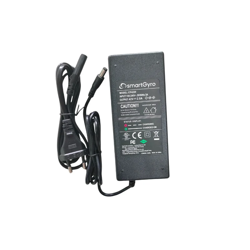 Cargador adaptador de 42 V 2 A para patinetes eléctricos S9MAX