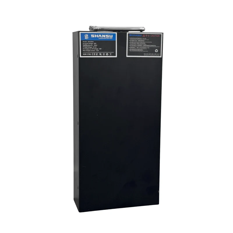 Batterie lithium 60V 20ah à poignée pour citycoco et chopper