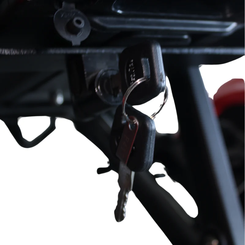Serrure de batterie avec clés pour tricycle électrique S2