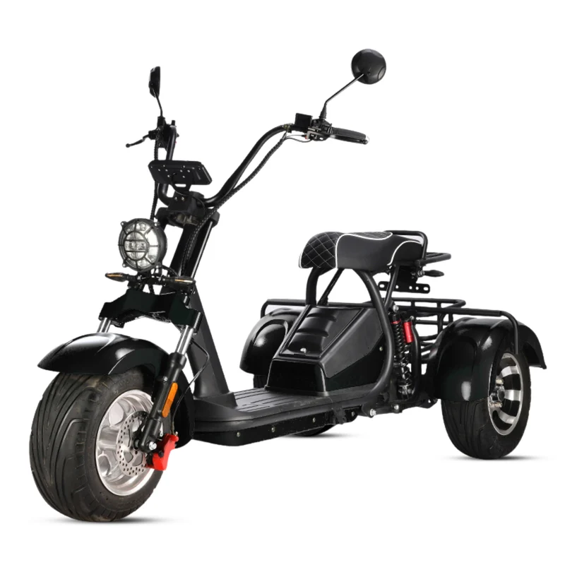 Tricycle électrique 3 roues City Coco HM-3 autonomie modulable (20 Ah / 40 Ah)