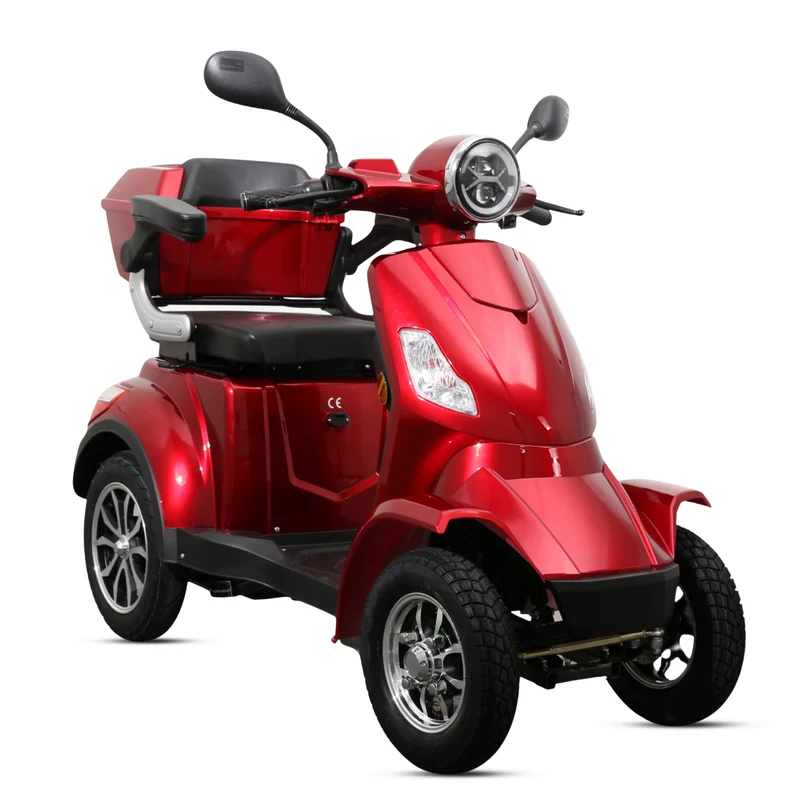 Scooter Électrique 4 Roues Rider 1000W – Mobilité Sécurisée pour PMR et Séniors